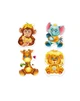 Бэби пазлы Vladi Toys «Пушистый зоопарк» Vladi Toys VT1106-80 - изображение 1
