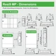 Щит 8 модулей (внутренняя установка) Schneider Electric Resi9 Mini Pragma MIP22108 - изображение 2