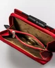 Гаманець жіночий шкіряний Peterson PTN KA-18 RED/BLACK червоний - изображение 7