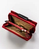 Гаманець жіночий шкіряний Peterson PTN KA-18 RED/BLACK червоний - изображение 8