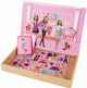 Puzzle magnetyczne Leantoys Educational Theme of Fashionable Girls 11 elementów (5905884452479) - obraz 5