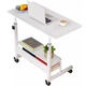 Стіл комп'ютерний на коліщатках з регулюванням висоти Laptop Table 80 х 40 х 69-90 см (M50259M-W) - зображення 3