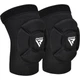 Наколінники спортивні RDX Hosiery Knee Foam K5 Black/White XL (пара) - изображение 3
