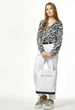 Шоппер женский Sambag Shopper белый с черным 41 х 30 х 10 см (93251008) - изображение 2