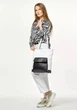 Шоппер женский Sambag Shopper белый с черным 41 х 30 х 10 см (93251008) - изображение 3