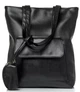 Шопер жіночий Sambag Shopper чорний 41 х 30 х 10 см (93251002) - зображення 1