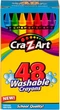 Олівці воскові Cra-Z-Art Washable Classic Crayons 48 крейд, що змиваються - зображення 1