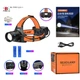Ліхтар на чоло NIGHT VISION FLUORESCENCE BL-T210-TG, 2x18650, ЗП Type-C, zoom - зображення 3