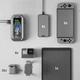 Пусковий пристрій POWESU 1500A Peak 12800mAh Бустер для авто з функцією Power Bank + ліхтар має чохол (твердий футляр) - изображение 5