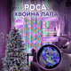 Гірлянда-нитка Роса Хвойна лапа 400 LED 30 метрів, мультиколор(D1750ML)(WB) - изображение 1