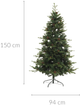 Choinka sztuczna Feeric Lights & Christmas 150 cm (3560231589318) - obraz 2