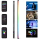 Профессиональная LED лампа стик свет для съемки NEEWER TL120C 42 Вт RGB 127см с управлением APP/2.4G/DMX RGB - изображение 2
