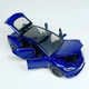 Машинка Автопром "Tesla Модель S с зарядной станцией" синяя, 1:24 (18 см) AP7713-2 - изображение 1