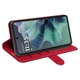 Класичний чохол-книжка Deexe Wallet Style для Motorola Moto G35 - Red - зображення 3