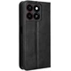 Чехол-книжка Deexe Retro Style для ZTE Blade A35 / Blade A55 - Black - изображение 6