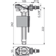 Впускной механизм ALCA PLAST A160-3/8" с боковой подводкой металл 3/8" (8595580566715) - изображение 2