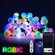 Светодиодная музыкальная смарт rgb гирлянда юсб разноцветные матовые шарики Elite Lux новогодняя smart диодная лента лампочки с Bluetooth приложением водостойкая подсветка с микррофоном USB 10 метров - изображение 2