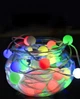 Светодиодная музыкальная смарт rgb гирлянда юсб разноцветные матовые шарики Elite Lux новогодняя smart диодная лента лампочки с Bluetooth приложением водостойкая подсветка с микррофоном USB 10 метров - изображение 7