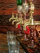Дозатор для алкоголя "Четверной дозатор" Старая бронза - изображение 6