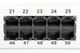 Патч-панель Digitus CAT 3 50-port 1U 19" (DN-91350-1) - зображення 4