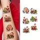 Набор "Рождество и Новый год №2" из 30 детских временных тату по 9,5*5,5 см (tattoo-mini-set-christmas-30-2) - изображение 3
