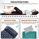 Надувной туристический матрас (Каремат для кемпинга) Pacoone Outdoor Sleeping с подушкой и встроенным насосом - изображение 7