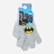 Детские демисезонные вязаные перчатки для мальчиков Disney Batman XH4093 One Size Светло-серые (3609087276369) - изображение 3
