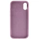 Чехол Fiji Silicone Case для Apple iPhone XR бампер накладка Full Soft Lilac Pride - изображение 2
