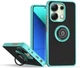 Чохол Fiji Colorframe для Xiaomi Redmi Note 13 матовий бампер з кільцем підставкою Turquoise - зображення 1