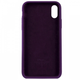 Чохол Fiji Silicone Case для Apple iPhone XR бампер Full Soft Amethyst - зображення 2