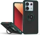 Чехол Fiji Colorframe для Xiaomi Redmi Note 13 Pro 5G матовый бампер с кольцом подставкой Green - изображение 1