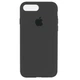 Чехол Fiji Silicone Case для Apple iPhone 8 Plus бампер накладка Full Soft Carbon Grey - изображение 1