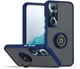 Чохол Fiji Colorframe для Realme C65 матовий бампер з кільцем підставкою Dark Blue - зображення 1