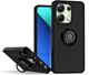 Чохол Fiji Colorframe для Xiaomi Redmi Note 13 матовий бампер з кільцем підставкою Black - зображення 1