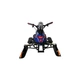 Електроснігокат Crosser S-1 (800 ВТ, 48V 20AH АКБ) - Синій - изображение 1