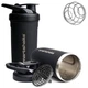 Шейкер спортивний SmartShake металевий Reforce Stainless Steel 30oz/900ml Black (A-012510) - зображення 1