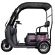 Електроскутер триколісний Crosser TR3 (800W; 72V-20Ah AGM) - Фіолетовий - зображення 13