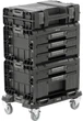 Skrzynie na narzędzia YATO na platformie z kółkami S12 4 szt. 507x326x745 mm do modułu P05T2T341G2 (YT-09191) - obraz 1