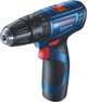 Акумуляторний ударний дриль-шурупокрут Bosch Professional GSB 120-LI + 2 акум. 12V 2.0 Аг + зарядний пристрій+ Набір біт (10 шт. + магнітний тримач) + Набір свердел (12 шт.) (06019G8102) - зображення 4
