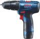 Акумуляторний ударний дриль-шурупокрут Bosch Professional GSB 120-LI + 2 акум. 12V 2.0 Аг + зарядний пристрій+ Набір біт (10 шт. + магнітний тримач) + Набір свердел (12 шт.) (06019G8102) - зображення 5
