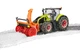 Машинка Bruder Трактор Claas Axion 950 со снегоочистителем 03017 - изображение 6
