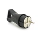 Вилка каучукова з заземленням, 250V 16A Voltronic 602227 - зображення 1