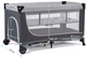 Кровать-манеж Kinderkraft Leody с пеленатором Grey (KCLEOD00GRY00AC) (5902533917952) - изображение 7