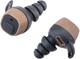 Активні захисні навушники (беруші) Earmor M20 Tactical Earbuds Coyote Brown (M20-CB) - зображення 1