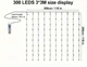 Гірлянда-Завіса Штора 3*3м 300 LED лампочок USB c Пультом для прикрас вікон, спальні, тераси (RGB) Різнокольорове світло - зображення 7