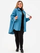 Ветровка с капюшоном женская Garne Milla 3042443 L-XL Синяя (GR2000003043644) - изображение 3