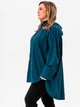 Ветровка с капюшоном женская Garne Milla 3042444 L-XL Синяя (GR2000003043675) - изображение 3