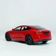 Машинка Автопром "Tesla Модель S с зарядной станцией" красная, 1:24 (18 см) AP7713-1 - изображение 4