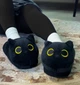 Капці-кігурумі Чорна Кішка My Kigu Домашні Жіночі М'які Плюшеві Чорний 35-42 (Ж321141) - зображення 1