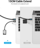 Звуковая карта Vention USB External Sound Card 0.15m Metal Type Grey (CDKHB) - изображение 7